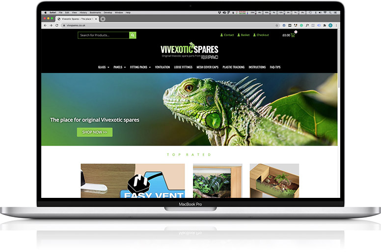 website design laptop vivexotic